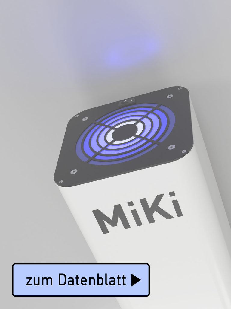 MiKi UV-C Luftreiniger Datenblatt
